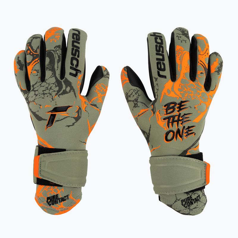 Reusch Pure Contact Gold Junior Kinder Torwarthandschuhe grün 5372100-5444