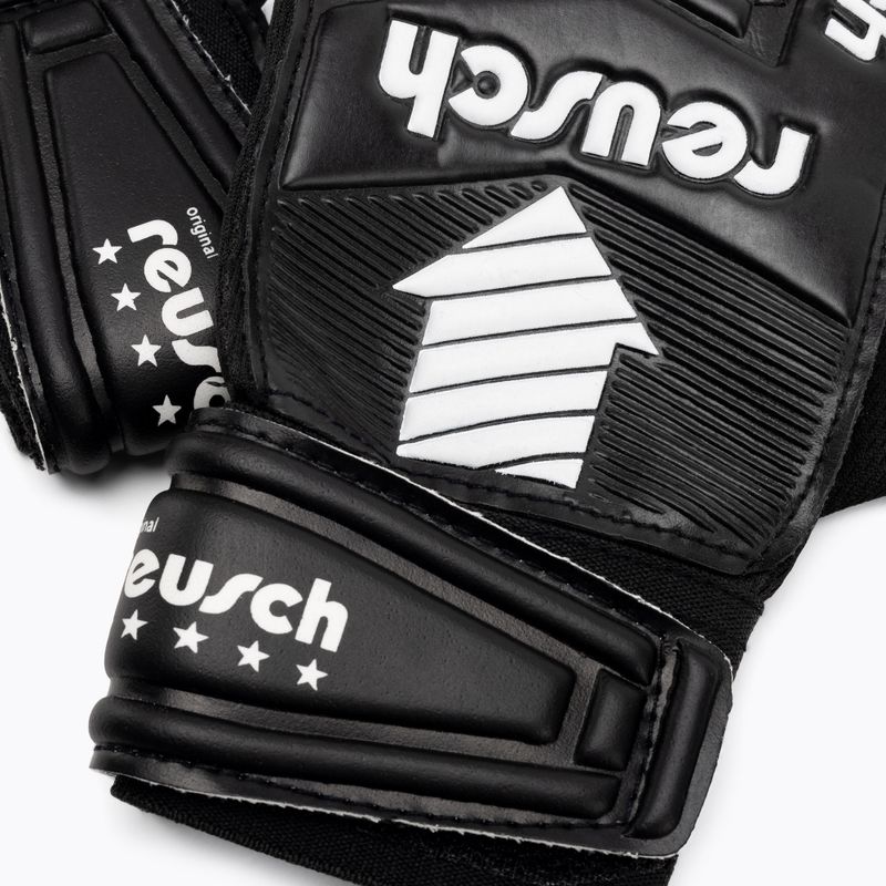 Reusch Legacy Arrow Solid Junior Kinder Torwarthandschuhe schwarz 5372504-7700 4