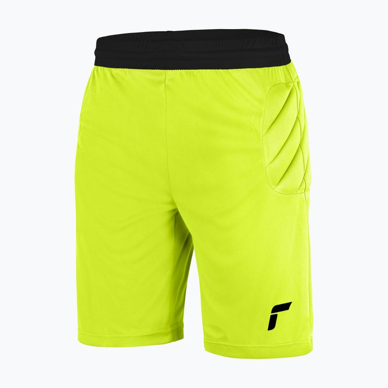 Kinder Fußballshorts mit Protektoren Reusch Match Short Padded Junior gelb 5128700-2700