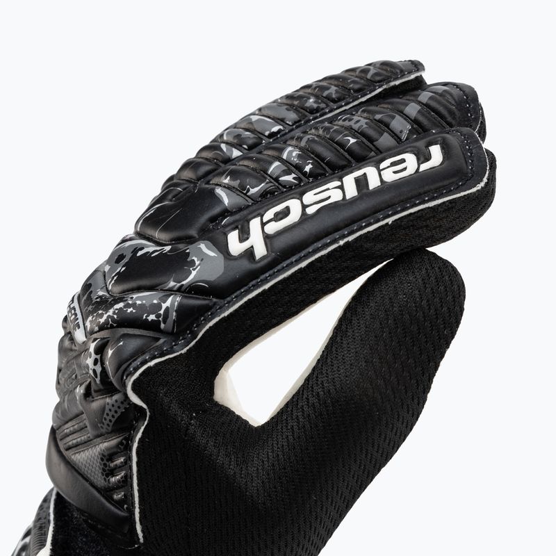 Reusch Attrakt Starter Solid Junior Kinder Torwarthandschuhe schwarz 5372514-7700 3