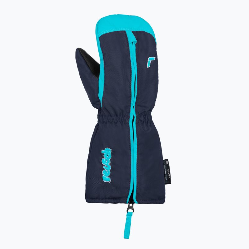 Skihandschuhe Kinder Reusch Tom Mitten Jogginghoses blue/bachelor butt 2