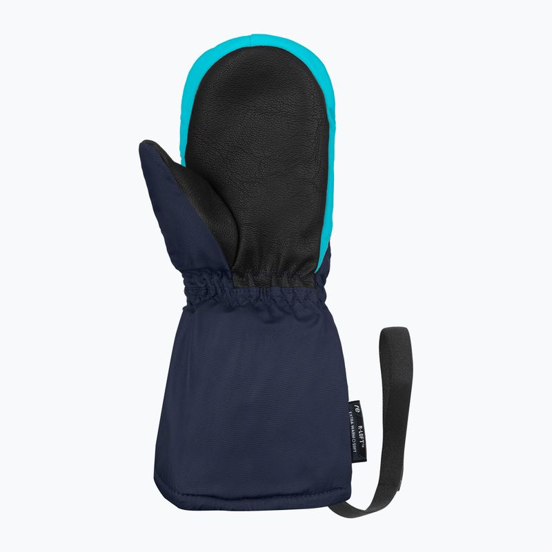 Skihandschuhe Kinder Reusch Tom Mitten Jogginghoses blue/bachelor butt 3