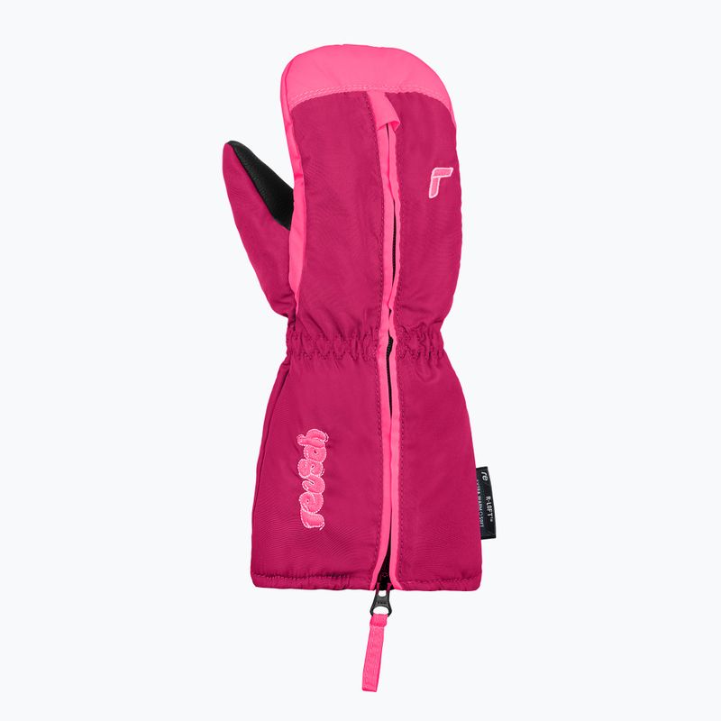 Reusch Kinder-Skihandschuhe Tom Mitten fuchsia lila/knockout pink 2