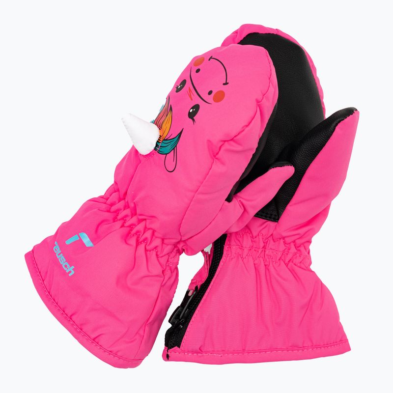 Reusch Kinder-Skihandschuhe Sweety Mitten rosa Einhorn