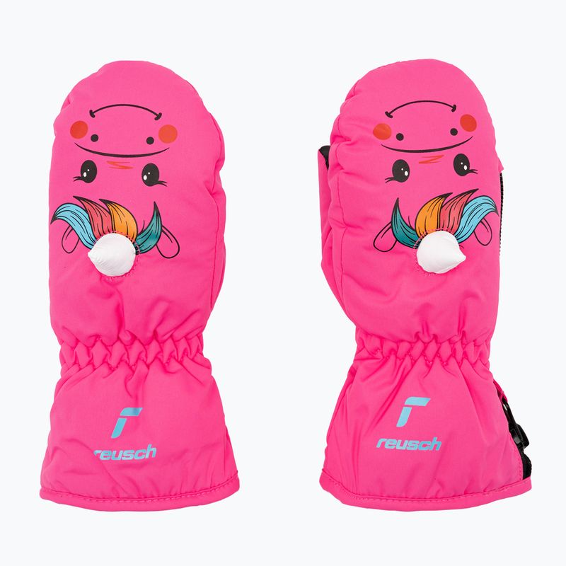 Reusch Kinder-Skihandschuhe Sweety Mitten rosa Einhorn
