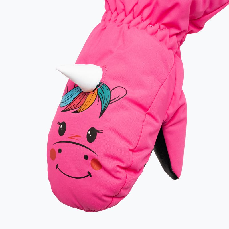 Reusch Kinder-Skihandschuhe Sweety Mitten rosa Einhorn