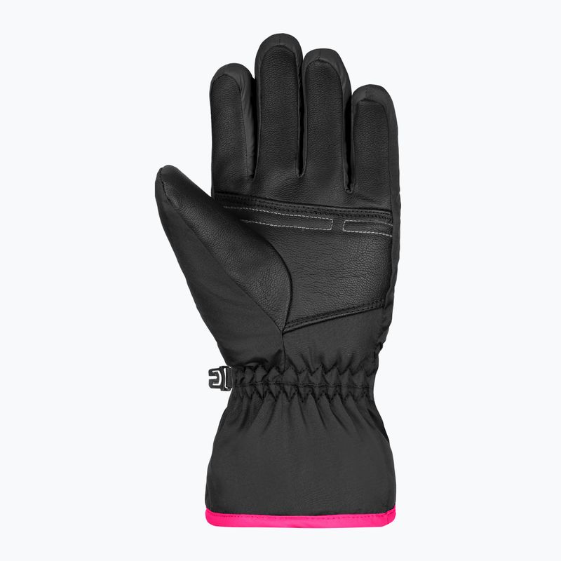 Reusch Kinder-Skihandschuhe Alan schwarz/rosa Handschuh