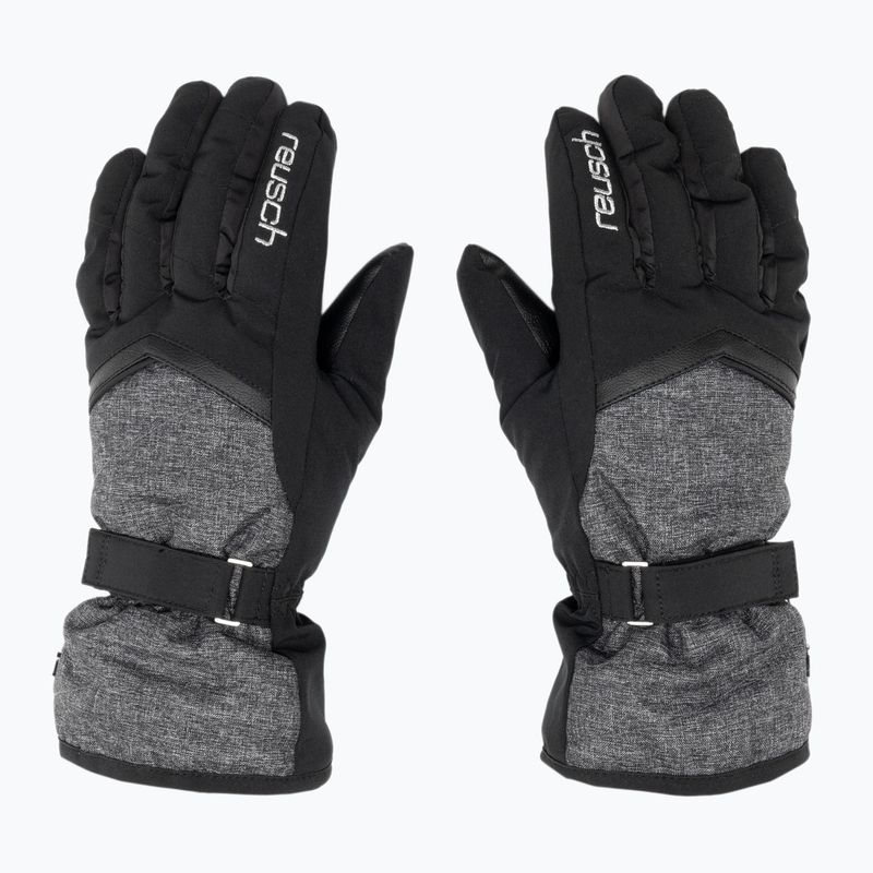 Reusch Moni R-Tex Xt Skihandschuh schwarz/schwarz melange 3