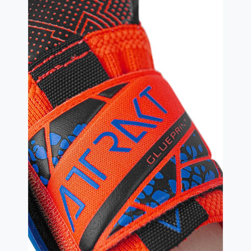 Reusch Attrakt Gold X Evolution GluePrint Torwarthandschuhe hyper orng/elec blau/blck 6