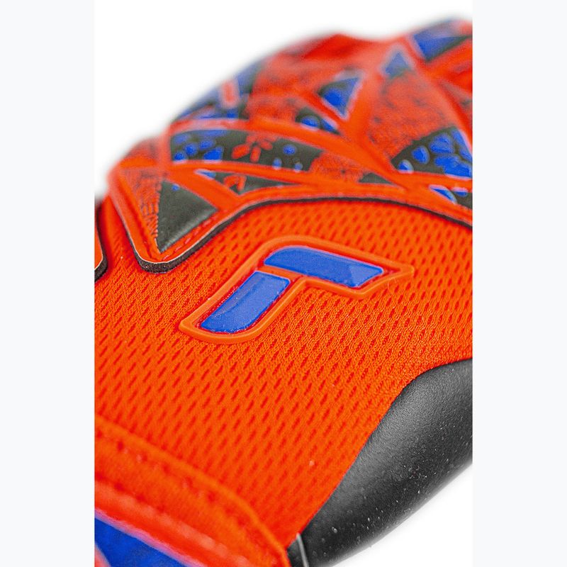 Reusch Attrakt Duo Torwarthandschuh hyper orange/elektrisch blau/schwarz 6