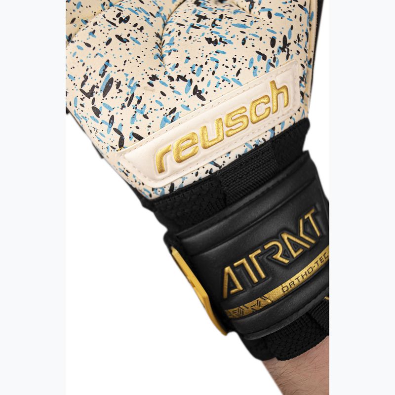 Reusch Attrakt Freegel Fusion Ortho-Tec Torwarthandschuhe schwarz/gold 8