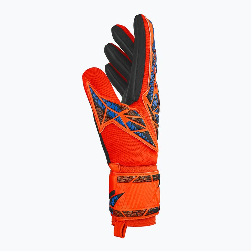 Torwarthandschuhe Reusch Attrakt Silver NC hyper orng/elec blue/blck 4