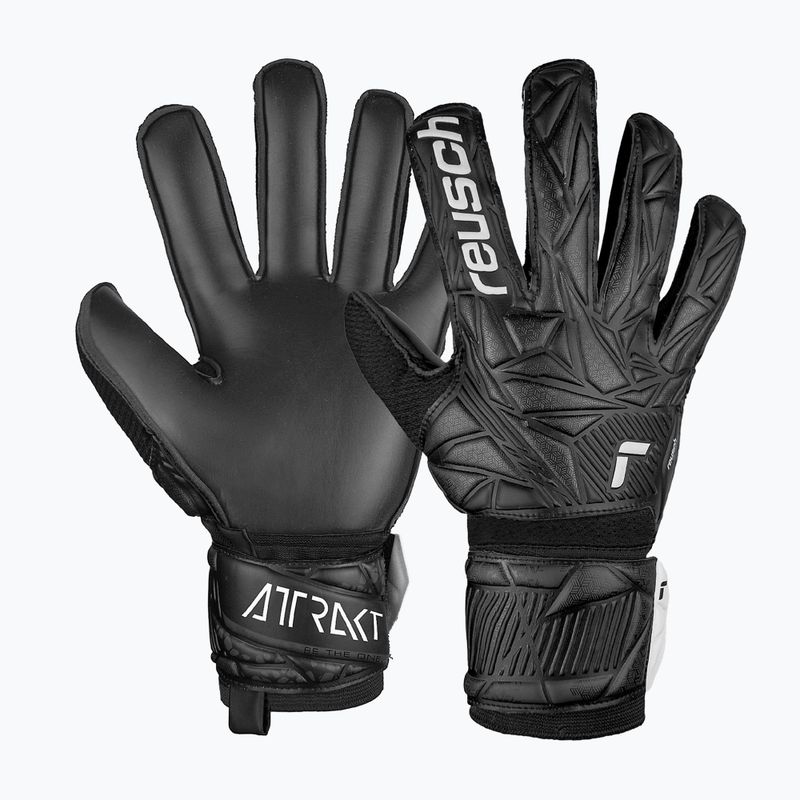 Reusch Torwarthandschuhe Attrakt Solid schwarz