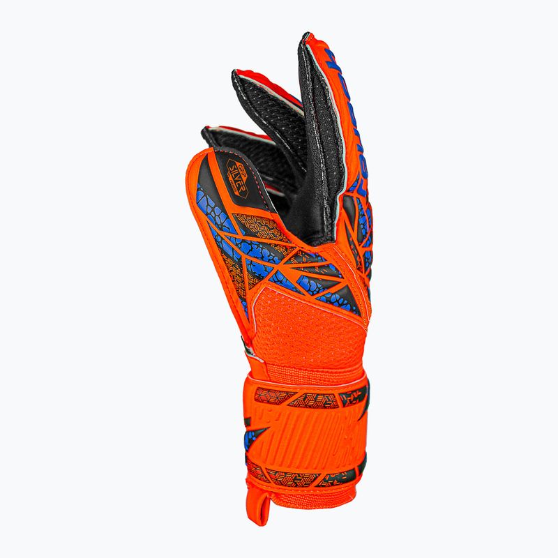 Reusch Attrakt Silver Junior hyper orng/elec blau/blck Kinder-Torwarthandschuhe