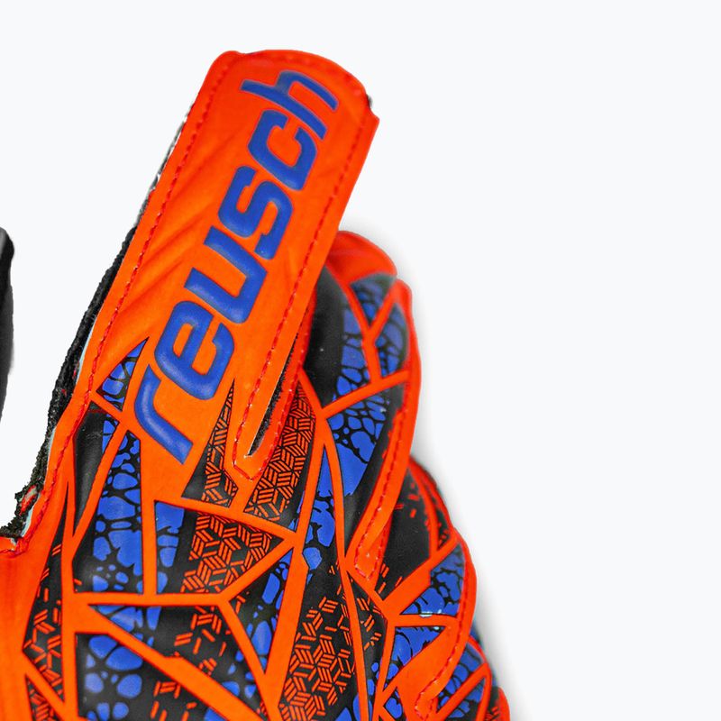 Reusch Attrakt Silver Junior hyper orng/elec blau/blck Kinder-Torwarthandschuhe