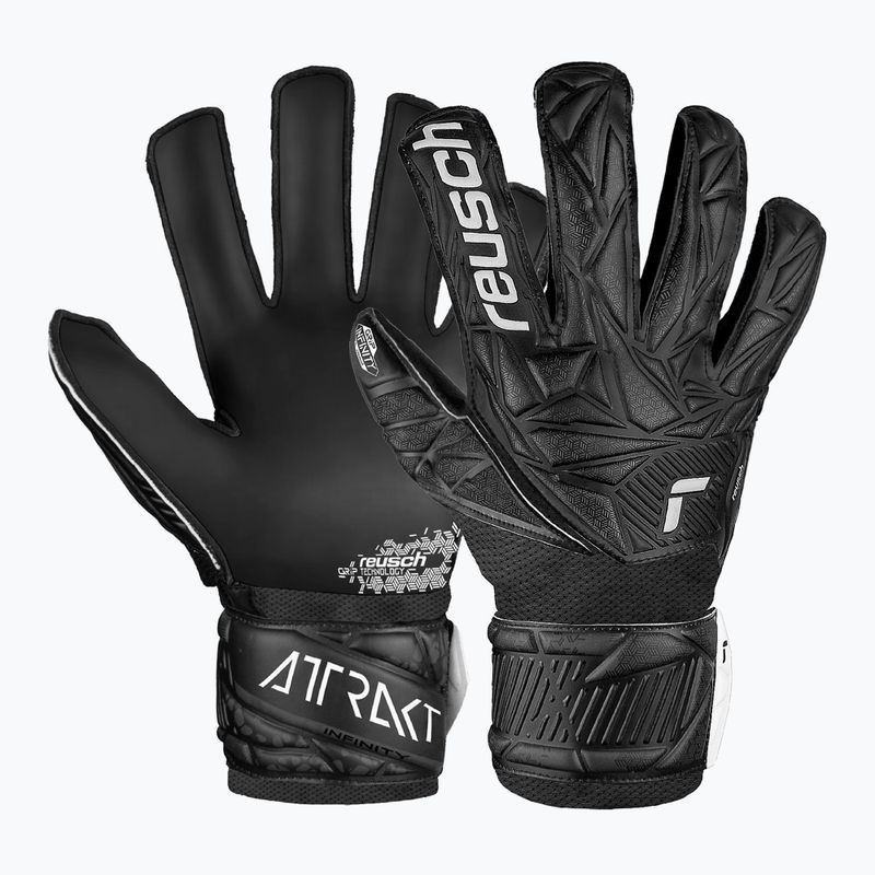 Torwarthandschuhe Kinder Reusch Attrakt Infinity Junior black
