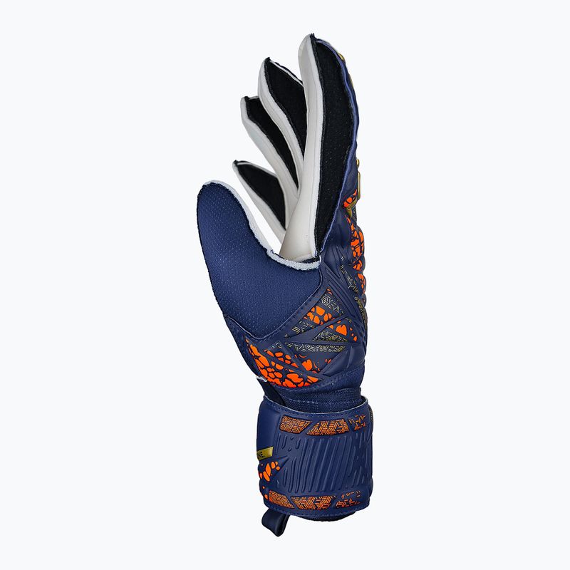 Reusch Attrakt Grip Junior Premium blau/goldene Kinder-Torwarthandschuhe