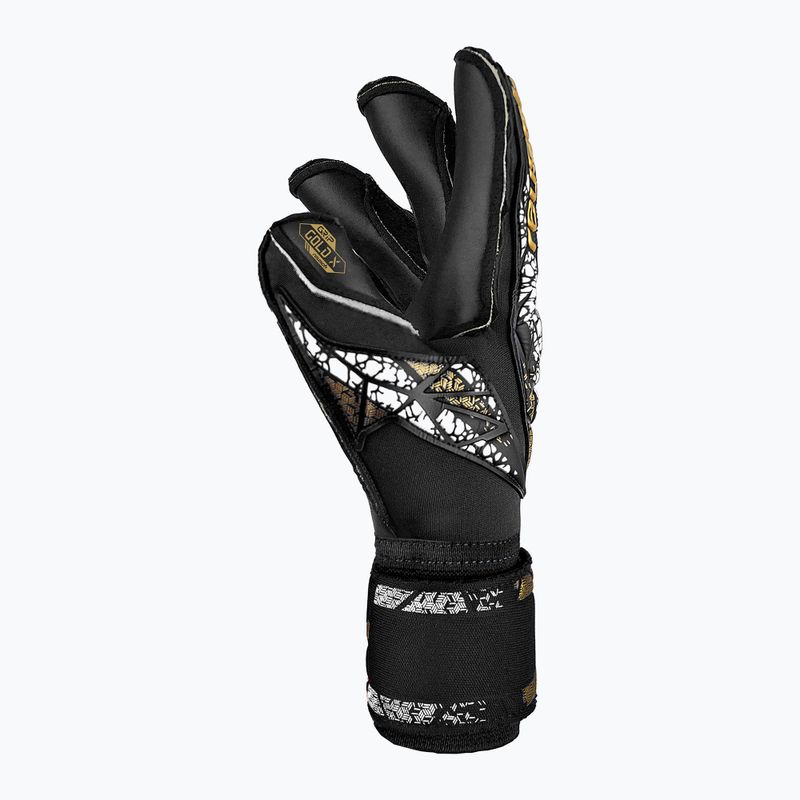 Reusch Attrakt Gold X Evolution Cut Finger Support Torwarthandschuhe schwarz/gold/weiß/schwarz 4