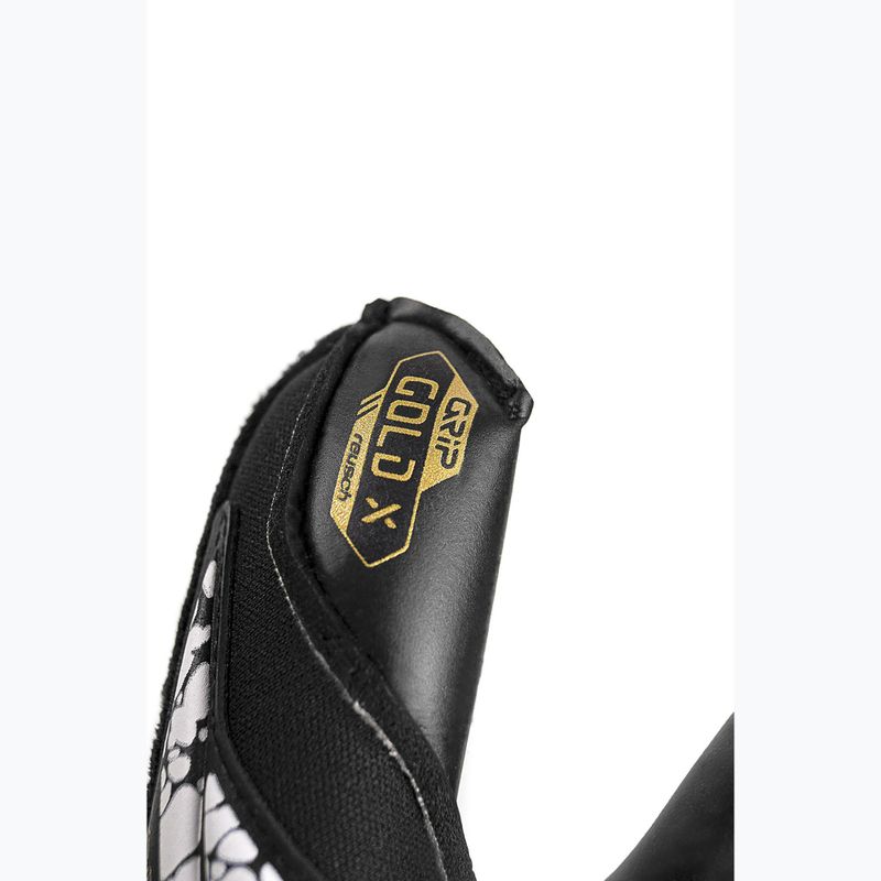 Reusch Attrakt Gold X Evolution Cut Finger Support Torwarthandschuhe schwarz/gold/weiß/schwarz 6