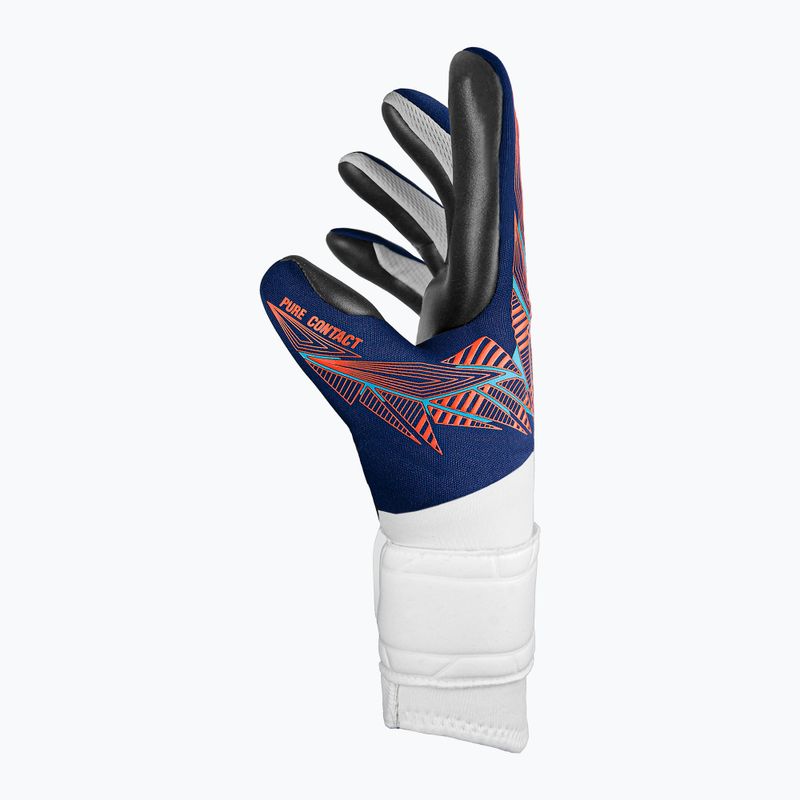 Reusch Pure Contact Silver Premium Torwarthandschuhe blau/elektrisch orange/schwarz 4