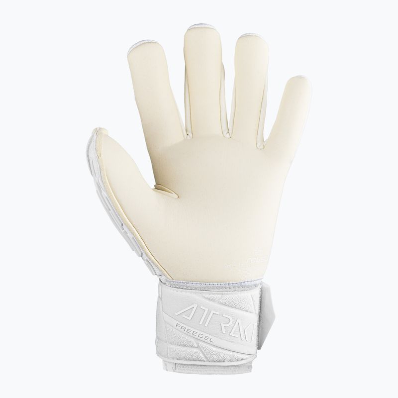 Reusch Attrakt Freegel Gold X weiße Torwarthandschuhe 3