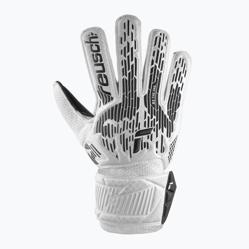 Torwarthandschuhe Reusch Attrakt Solid white/black 2