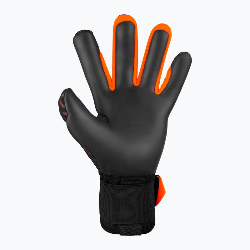 Reusch Attrakt Gold X Airvent Torwarthandschuh schwarz/shocking orange 3