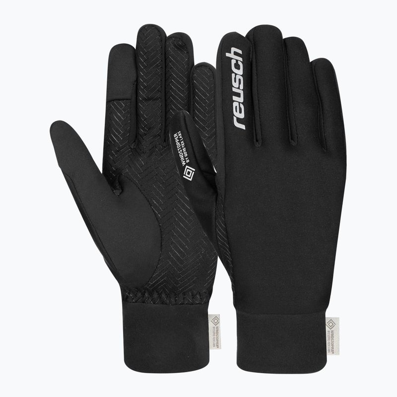 Herrenhandschuhe Reusch Karayel Windstopper Touch-Tec black/silver 2