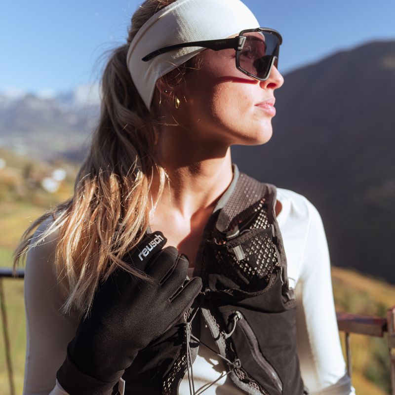 Herrenhandschuhe Reusch Karayel Windstopper Touch-Tec black/silver 6