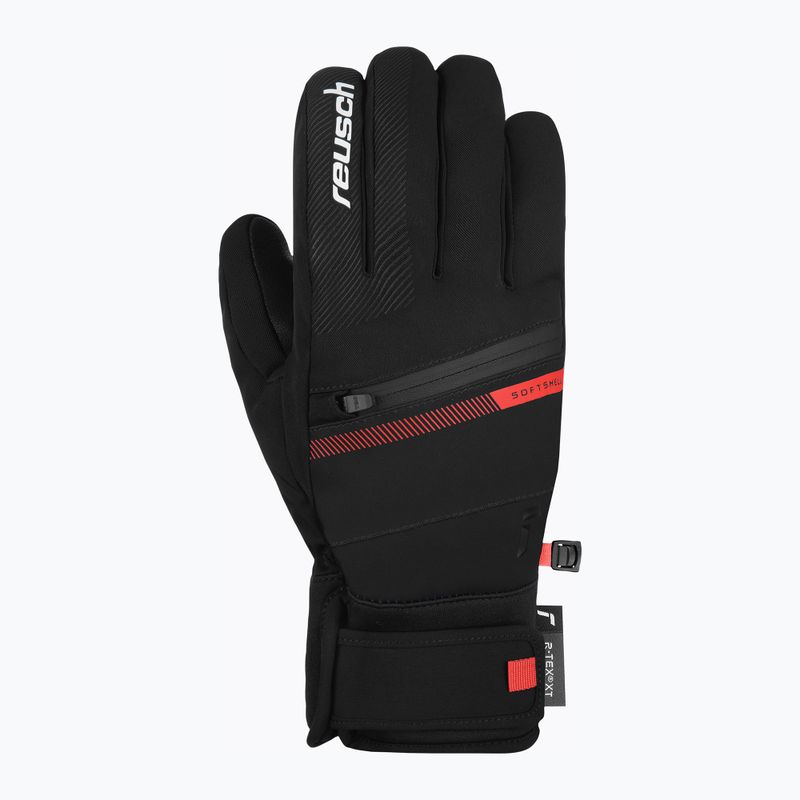 Skihandschuhe Reusch Steve R-Tex XT 7809 black/fluo red 2