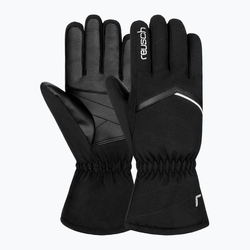 Damen-Skihandschuhe Reusch Marisa black/white 2