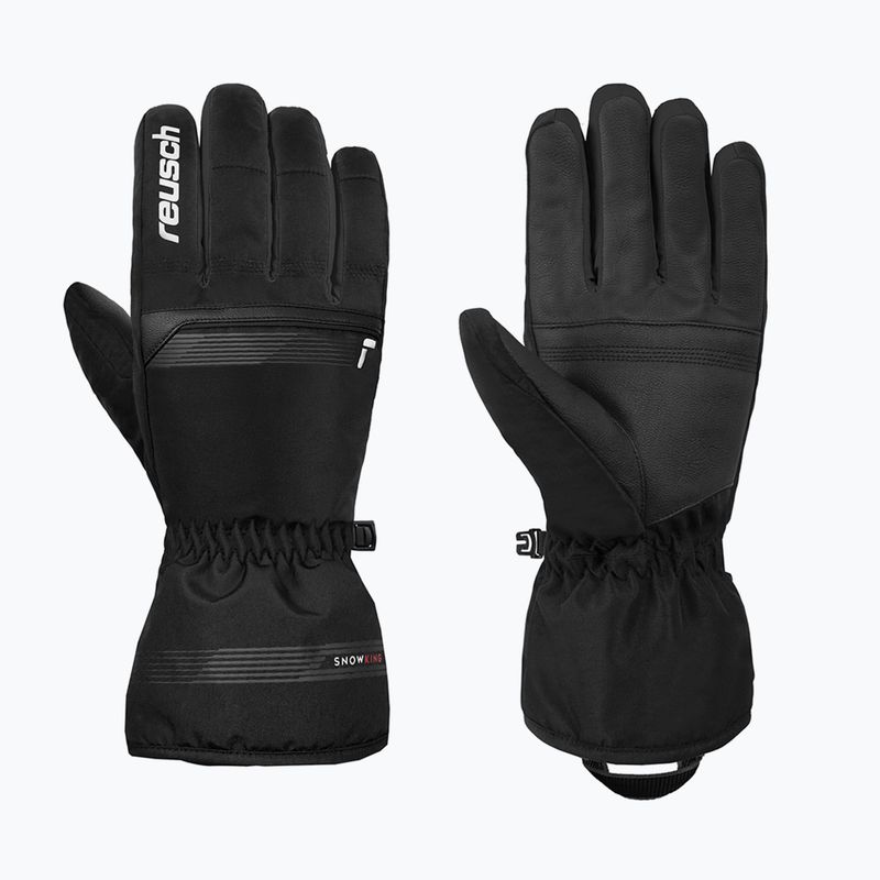 Skihandschuhe Reusch Snow King black/white