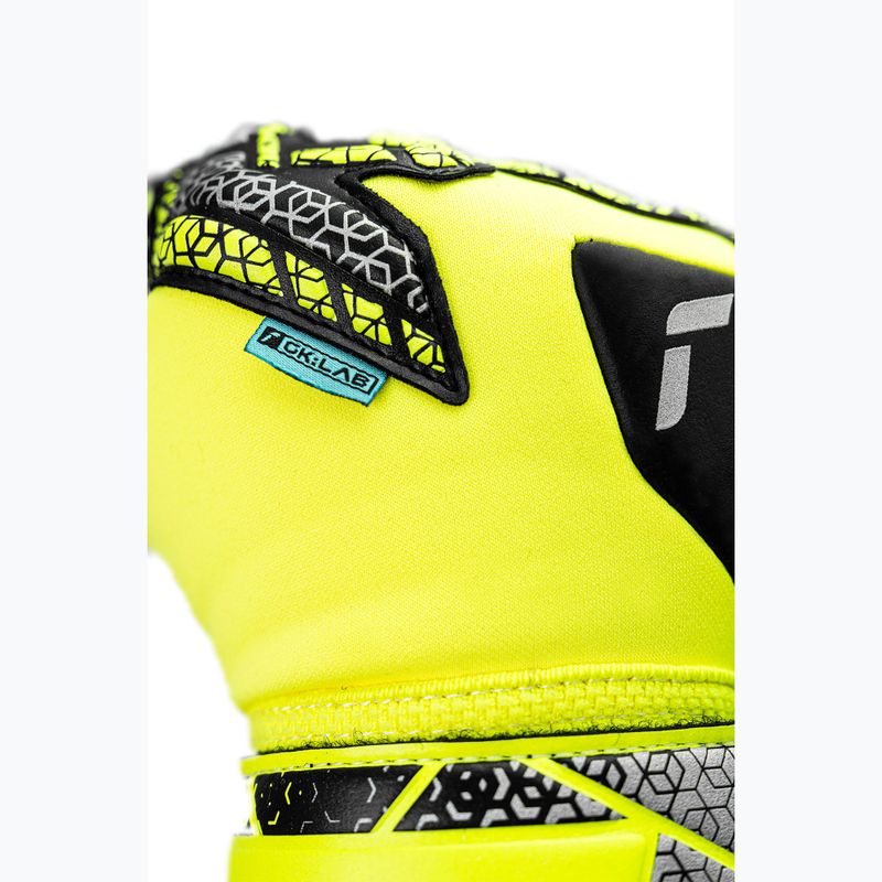 Torwarthandschuhe Reusch Attrakt Duo Evolution safety yellow/silver/black 7