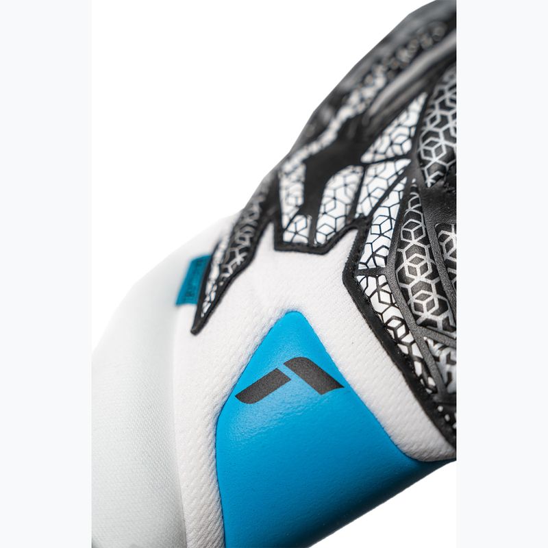Torwarthandschuhe Reusch Attrakt Aqua Evolution white/black/aqua blue 7