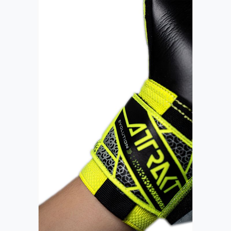 Torwarthandschuhe Reusch Attrakt Gold X Evolution safety yellow/silver/black 7