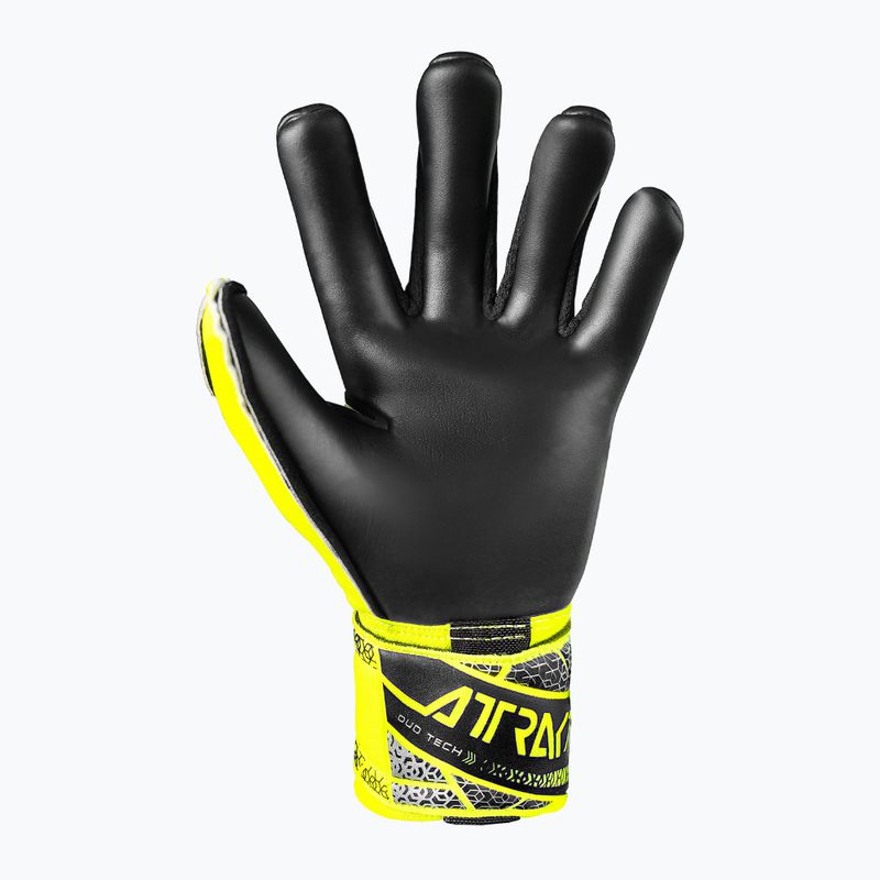 Torwarthandschuhe Reusch Attrakt Duo safety yellow/silver/black 3