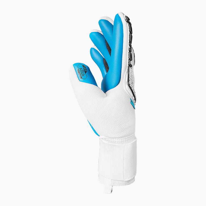 Torwarthandschuhe Reusch Attrakt Freegel Aqua white/black/aqua blue 4