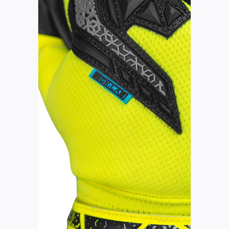 Torwarthandschuhe Reusch Attrakt Freegel Silver safety yellow/silver/black 7