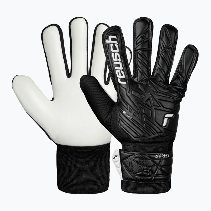 Torwarthandschuhe Reusch Attrakt Starter Solid black