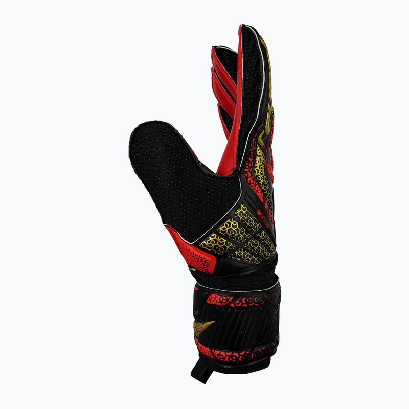 Torwarthandschuhe Reusch Attrakt Solid black/gold/fiery red 4