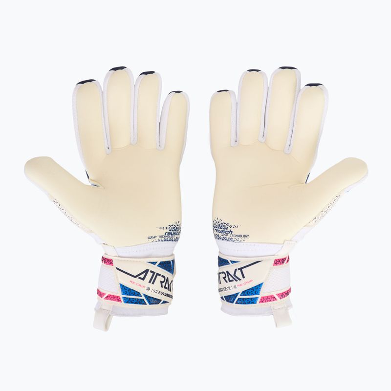 Torwarthandschuhe Reusch Attrakt RE:GRIP NC blue/pink/white 3