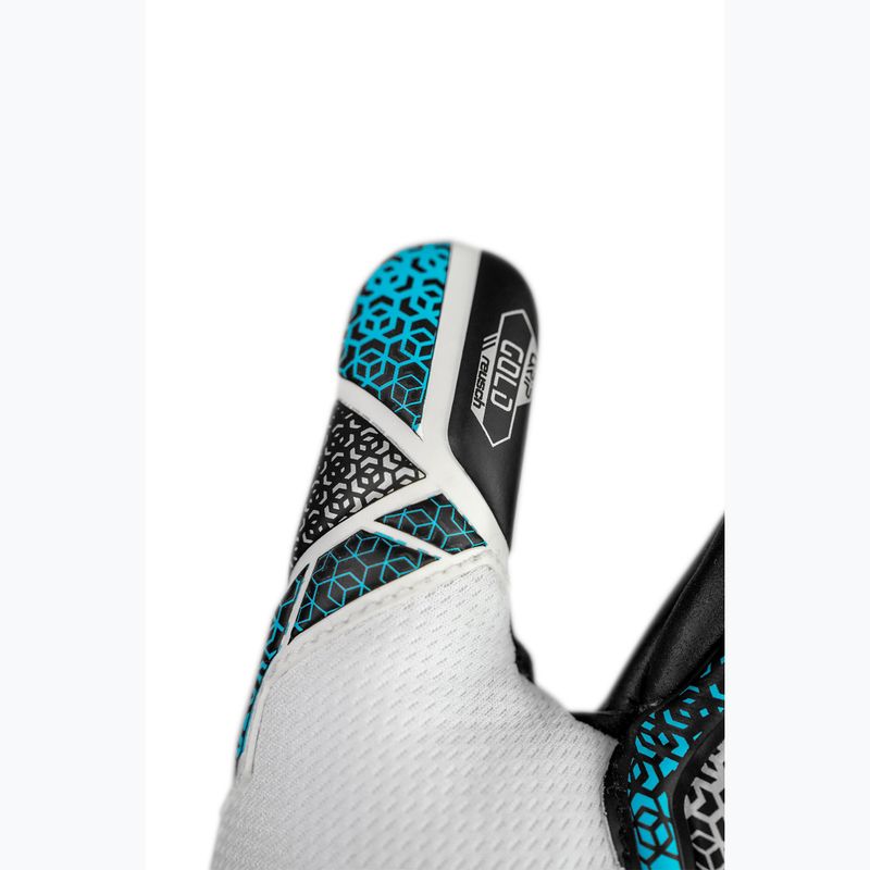 Torwarthandschuhe Kinder Reusch Attrakt Gold NC Junior white/silver/black 7