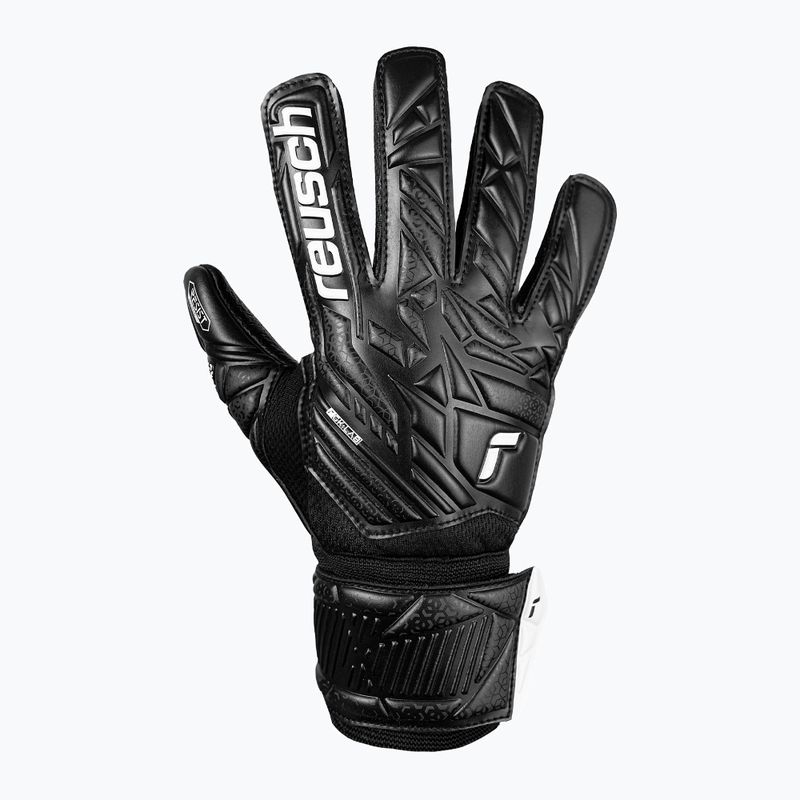 Torwarthandschuhe Kinder Reusch Attrakt Resist Junior black 2