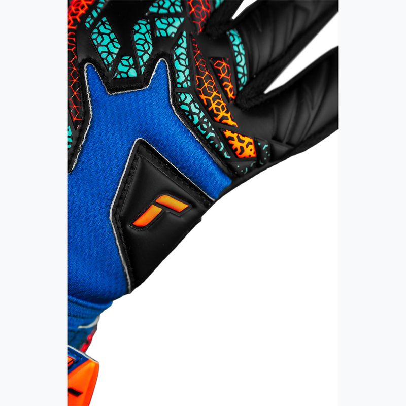 Torwarthandschuhe Reusch Attrakt Infinity NC Junior electric blue/shocking orange/black 6