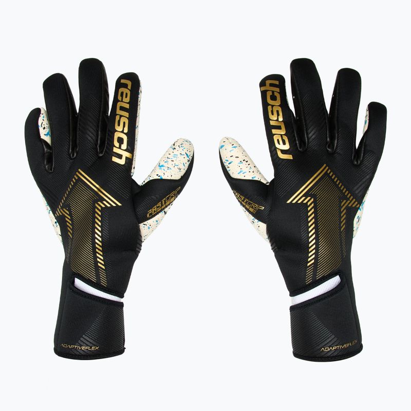 Torwarthandschuhe Reusch Fastgrip Fusion black/gold 2