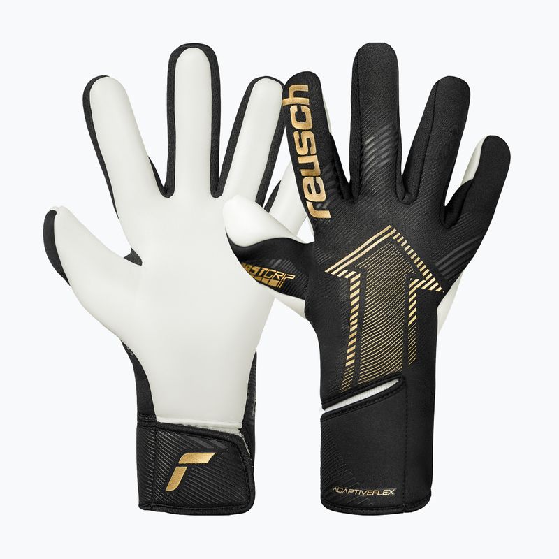 Torwarthandschuhe Reusch Fastgrip Gold black/gold