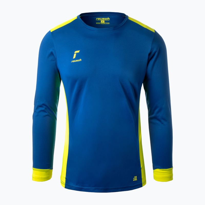 Torwart-Longsleeve Reusch Match Longsleeve Padded brilliant blue/safety yellow