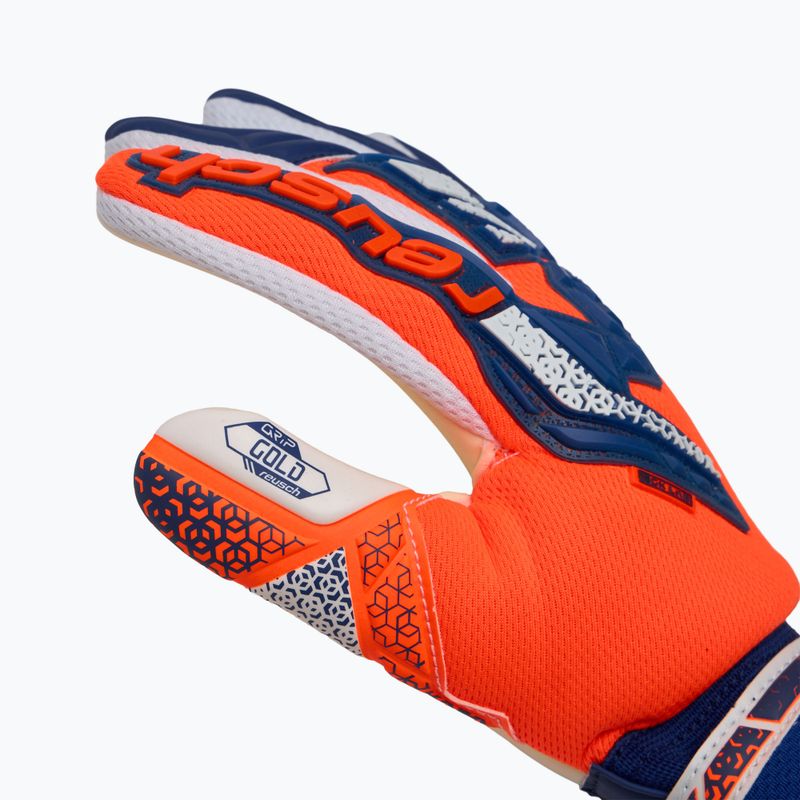 Torwarthandschuhe Reusch Attrakt Freegel Gold NC shocking orange/energize blue shocking orange/energize blue 4