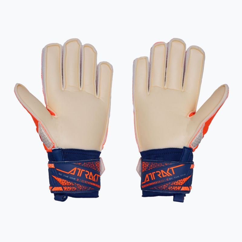 Torwarthandschuhe Reusch Attrakt Solid shocking orange/energize blue 3
