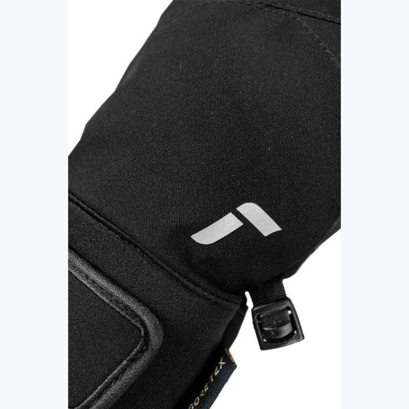 Herren-Skihandschuhe Reusch Booster Gore-Tex black/white 7